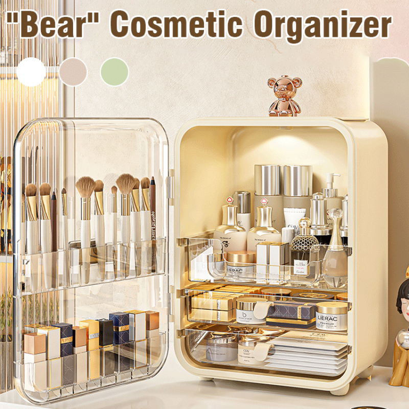 Luxury Skincare Fridge - Cosmetic organizer large capacity new desktop