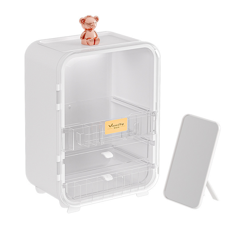 Luxury Skincare Tools - Cosmetics Light Luxury Storage Box Living