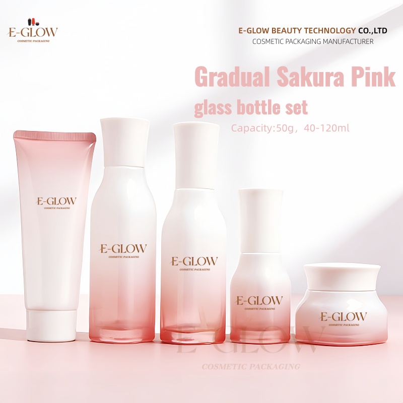 Luxury Skincare Jars - 【Logo Custom】1Pcs Luxury 120ml 40g Tube