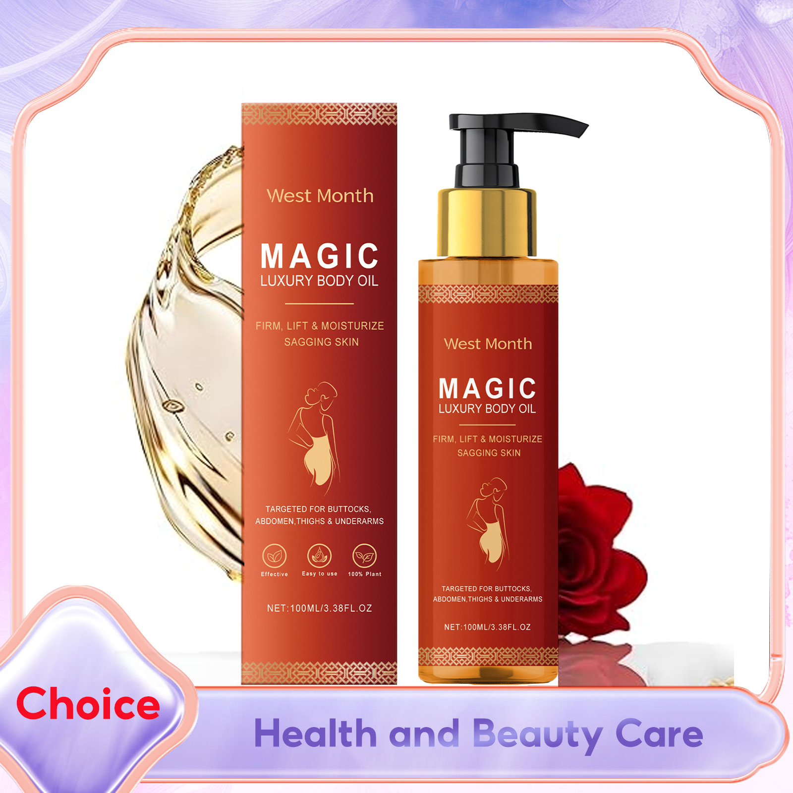 Luxury Skincare Serum - Magic Body Firming Oil Tightening Hydrating