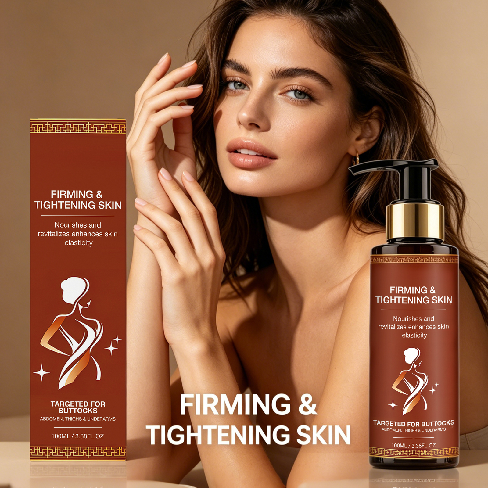 Luxury Glow Skincare - Luxury Body Oil Rejuvenating Firming Sagging