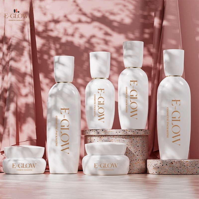 Luxury Skincare Jars - 【Logo Custom】1Pcs Luxury White Skin Care