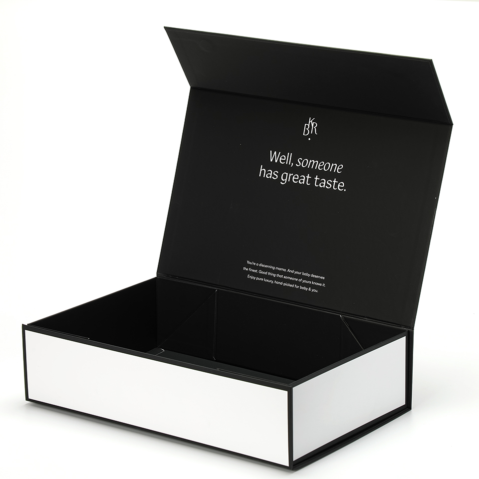 Luxury Skincare Christmas Gifts - Custom Printed Holographic logo Luxury Rigid