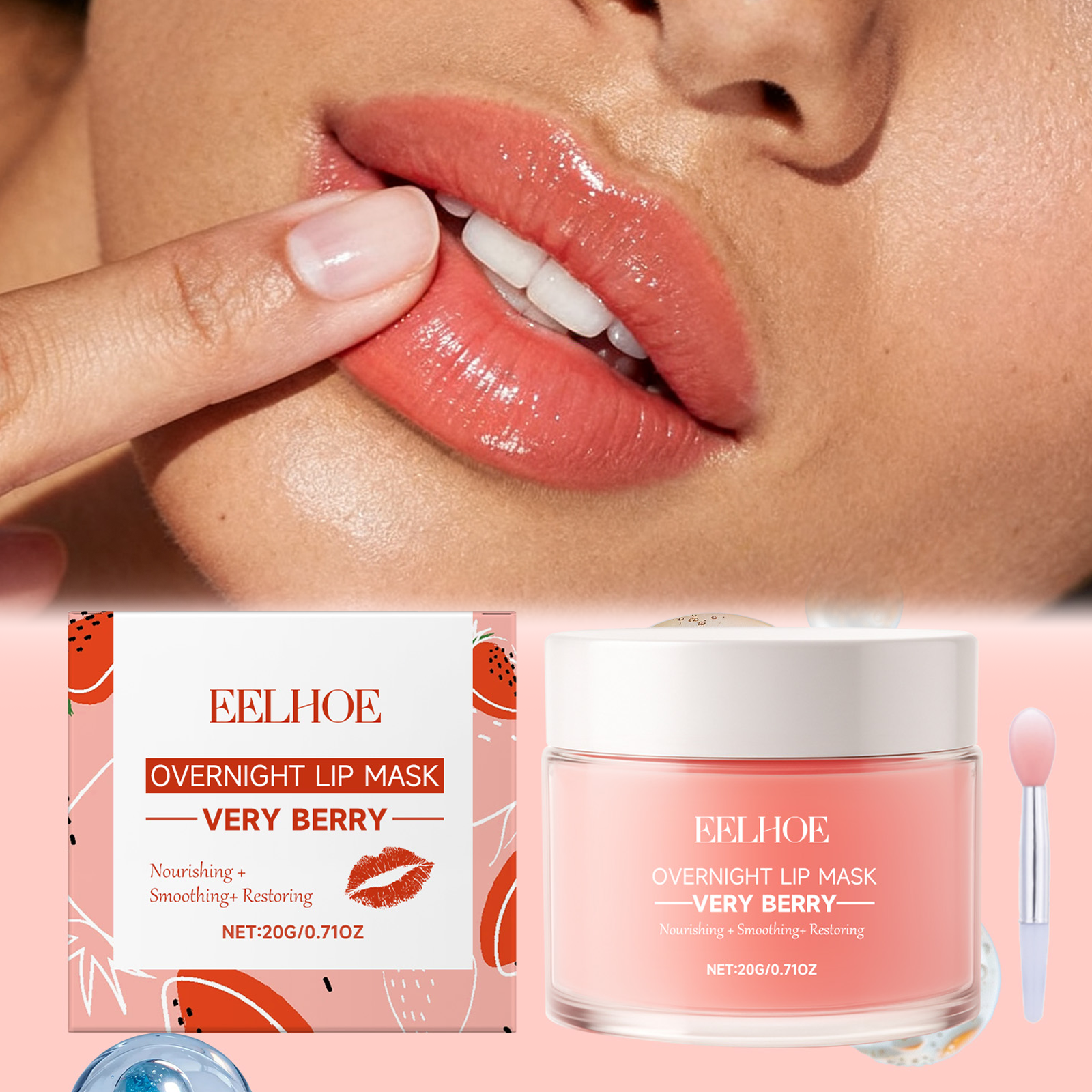 Luxury Skincare Christmas Gifts - Lip Mask Berry Overnight Lip Sleeping
