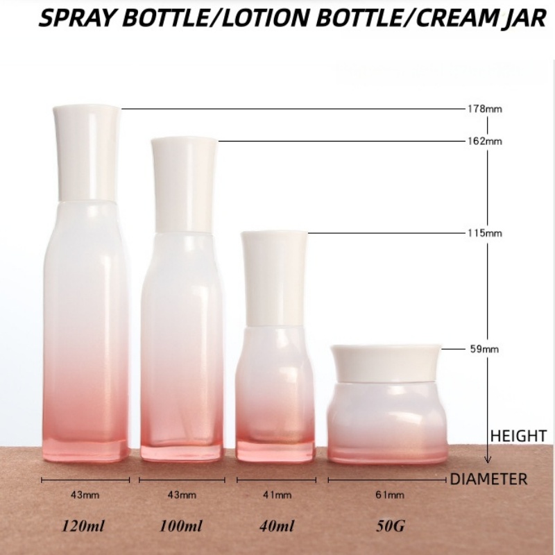 【Logo Custom】1Pcs Luxury 120ml - Luxury Skincare Jars incelemesi ve fiyatı
