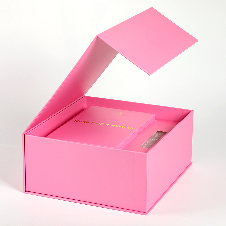 Custom Luxury Pink With Paper  - Luxury Skincare Christmas Gifts incelemesi ve fiyatı
