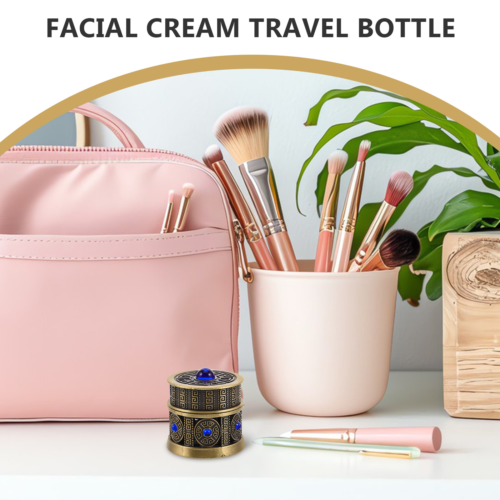 Refillable Metal Glass Cream J - Luxury Skincare Jars incelemesi ve fiyatı