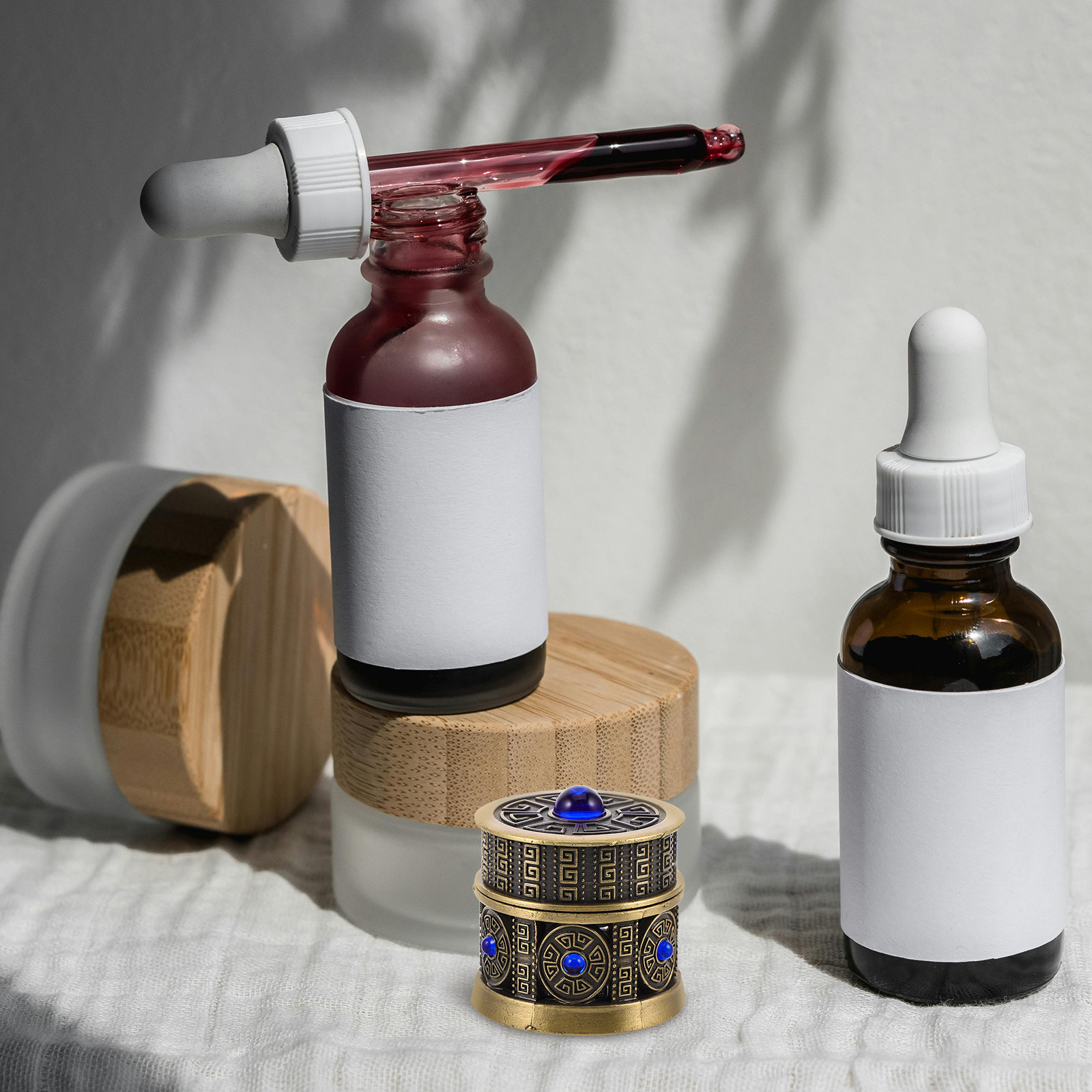 Refillable Metal Glass Cream J - Luxury Skincare Jars incelemesi ve fiyatı