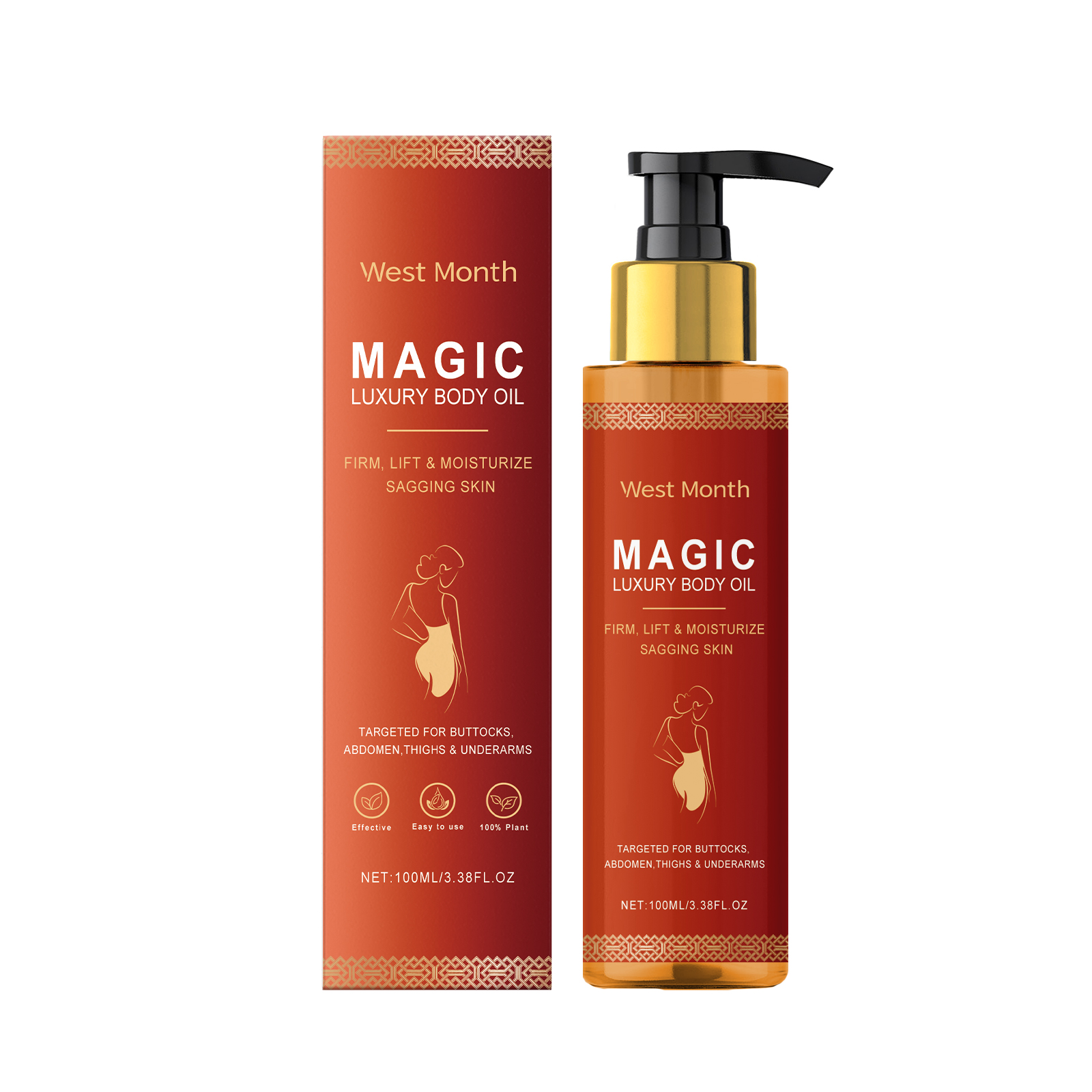 Magic Body Firming Oil Tighten - Luxury Skincare Serum incelemesi ve fiyatı