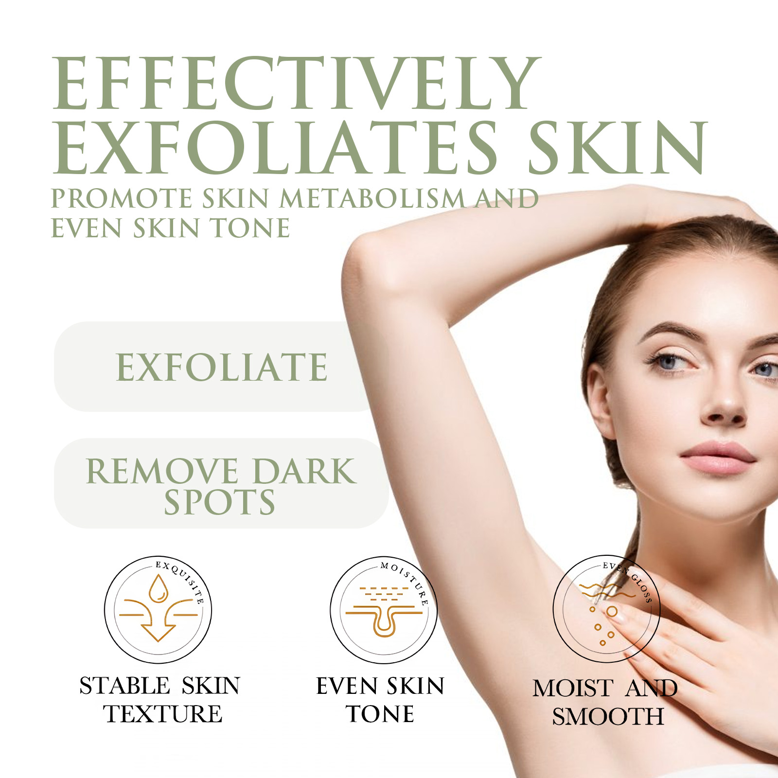 Avocado Ice Cream Body Scrub 1 - Luxury Glow Skincare incelemesi ve fiyatı