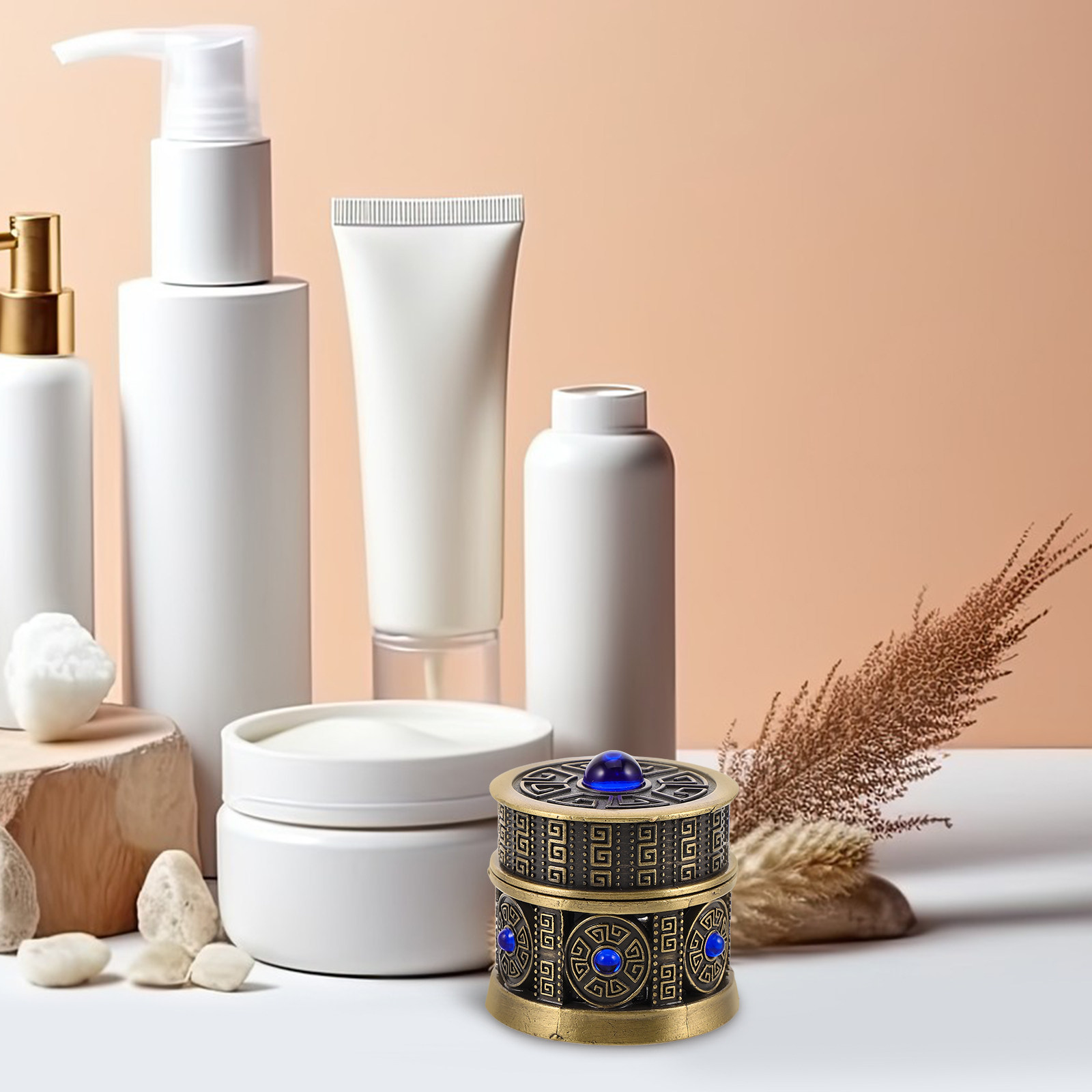 Refillable Metal and Glass Cre - Luxury Skincare Jars incelemesi ve fiyatı