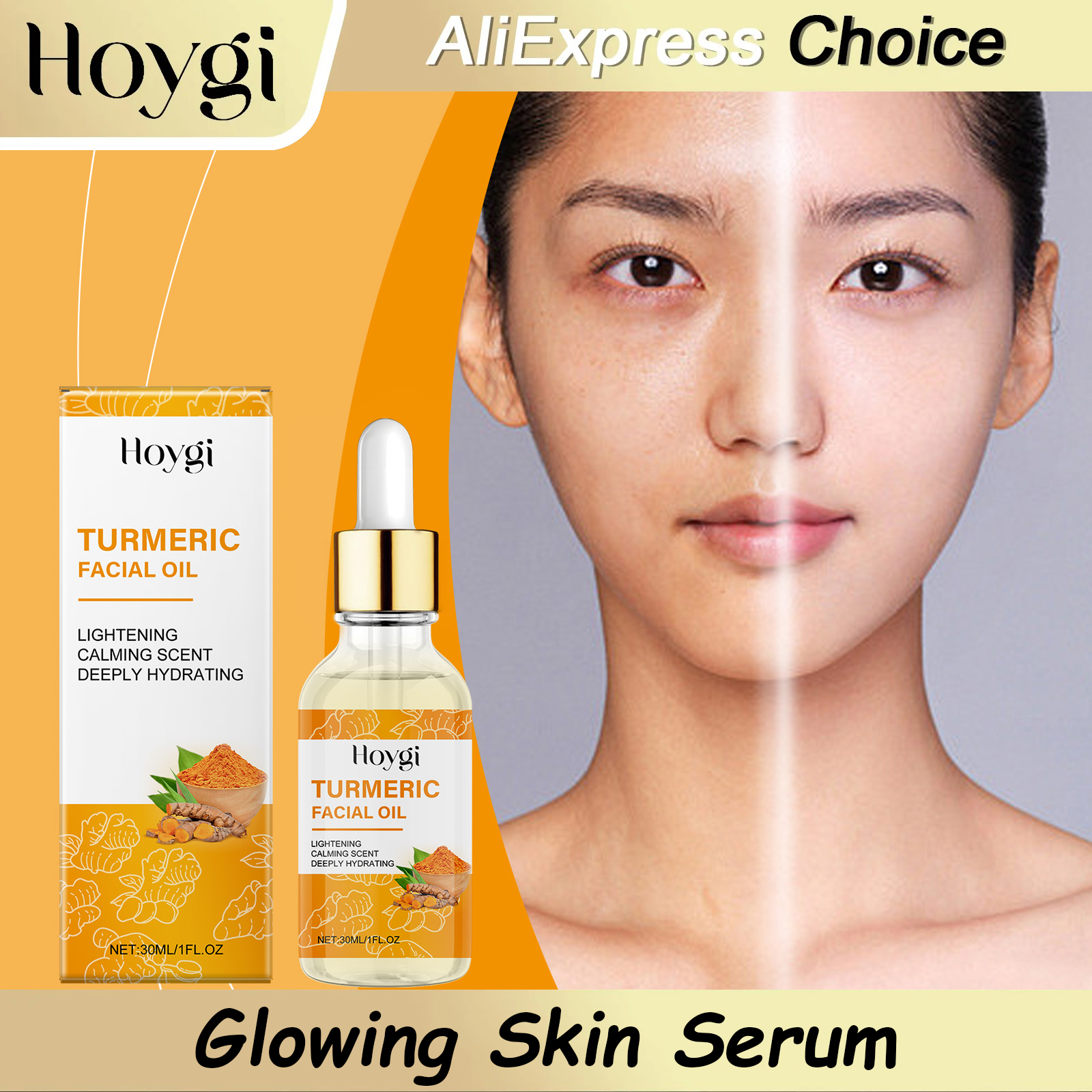 HOYGI Turmeric Face Whitening  - Luxury Glow Skincare incelemesi ve fiyatı