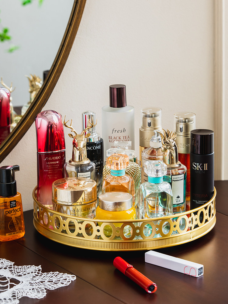 Light luxury mirror brass rota - High Luxury Skincare incelemesi ve fiyatı