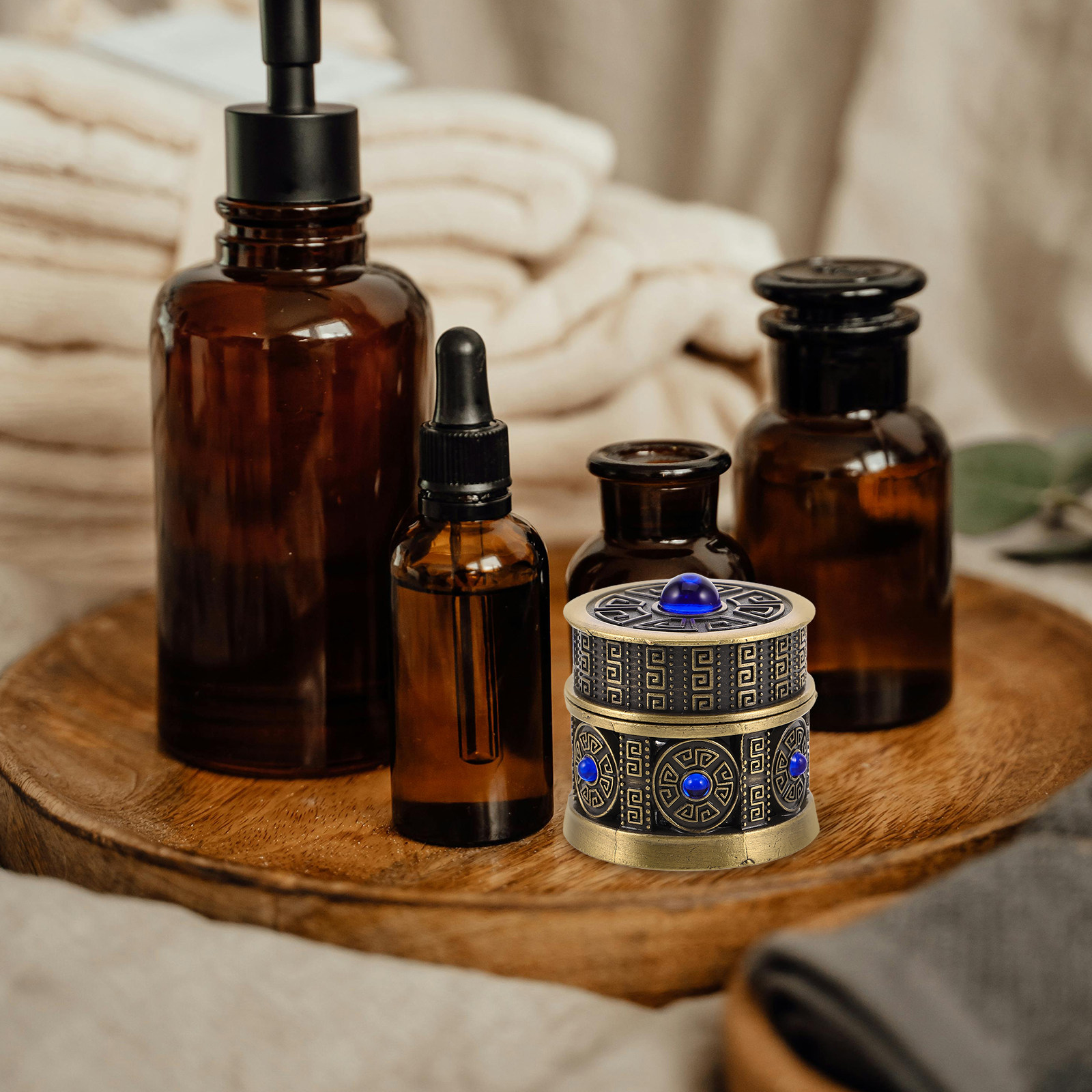 Refillable Metal and Glass Cre - Luxury Skincare Jars incelemesi ve fiyatı
