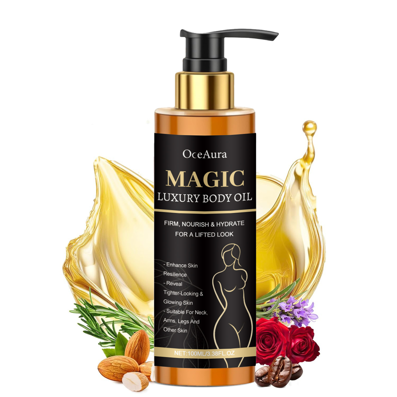 Luxury  Firming Body Oil Lifti - Luxury Glow Skincare incelemesi ve fiyatı