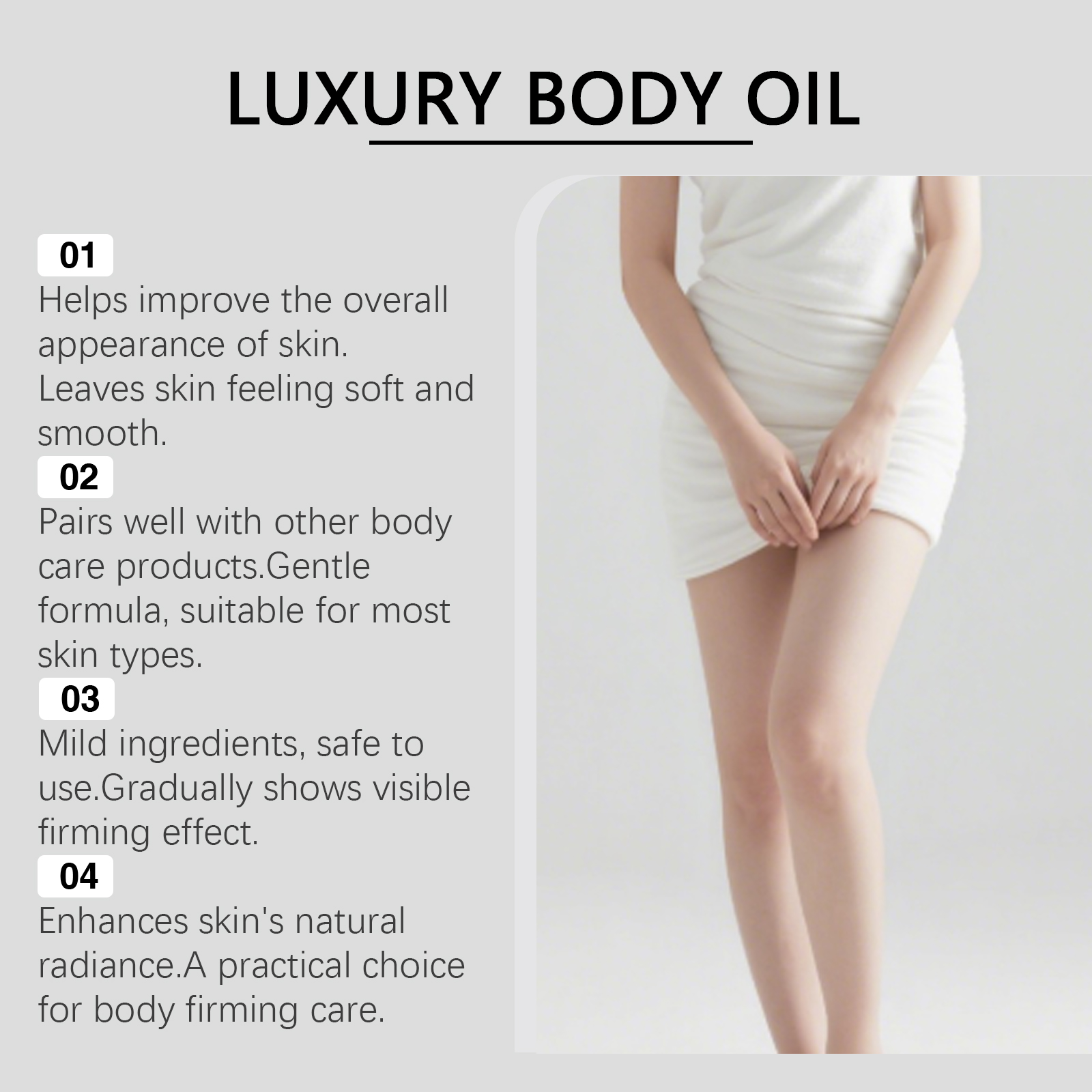 Luxury  Firming Body Oil Lifti - Luxury Glow Skincare incelemesi ve fiyatı