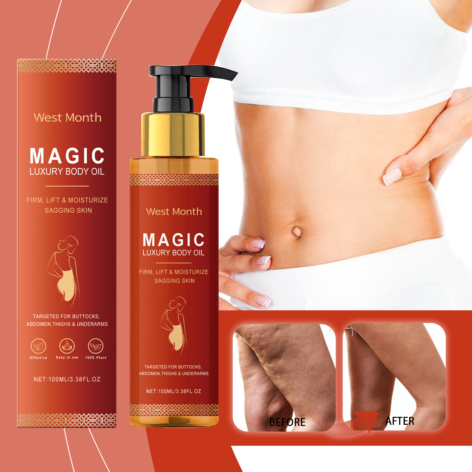 WEST MONTH Magic Luxury Body O - Luxury Skincare Daily incelemesi ve fiyatı
