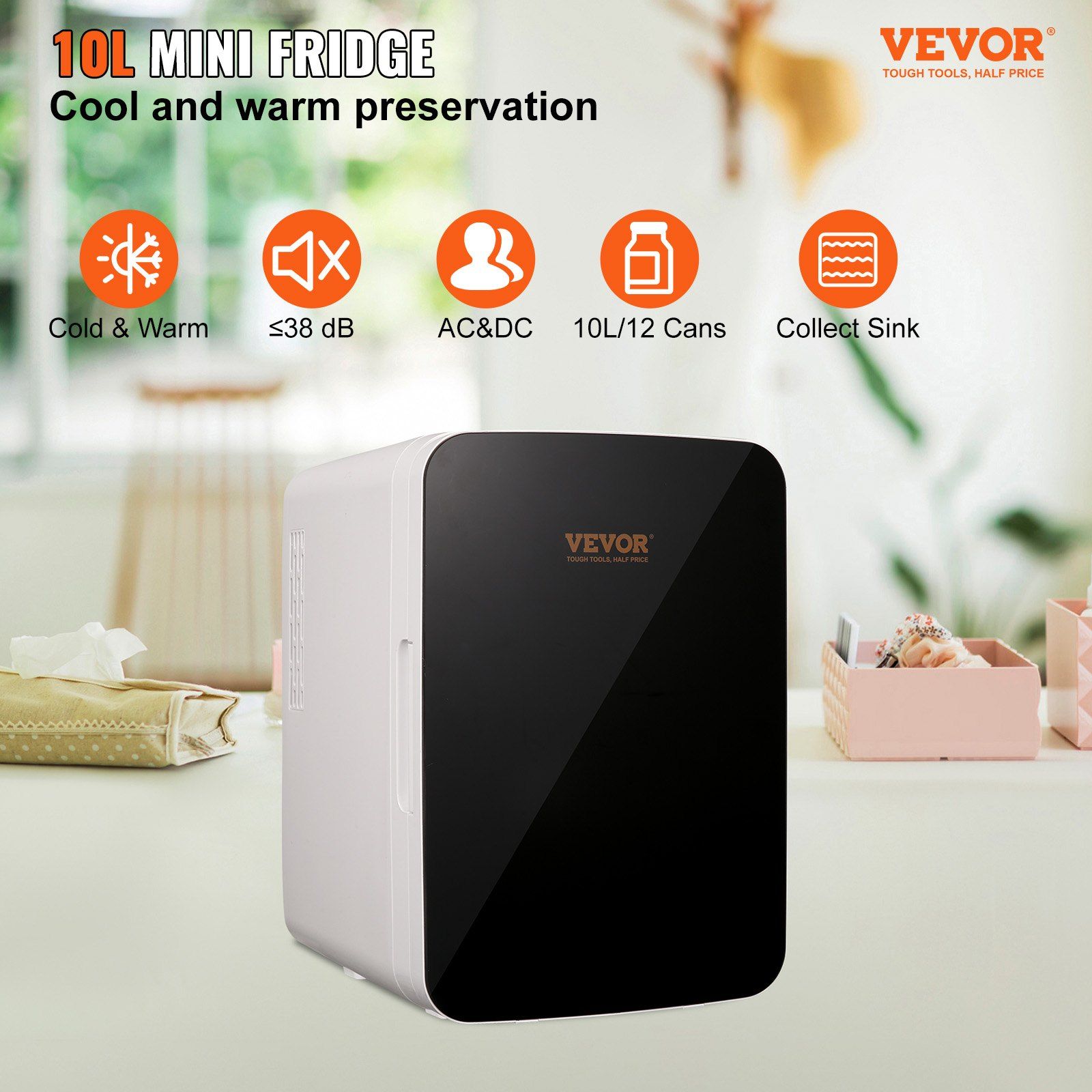 Mini 10-Liter/12-Can Portable  - Luxury Skincare Fridge incelemesi ve fiyatı