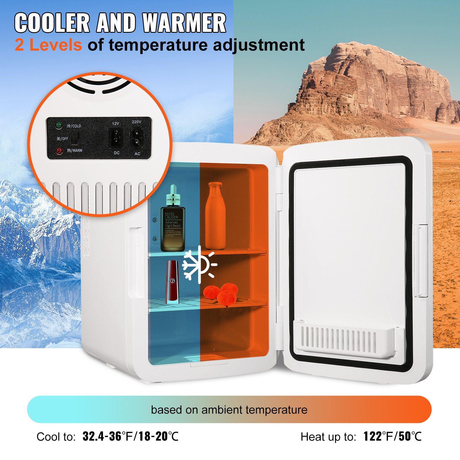 Mini 10-Liter/12-Can Portable  - Luxury Skincare Fridge incelemesi ve fiyatı