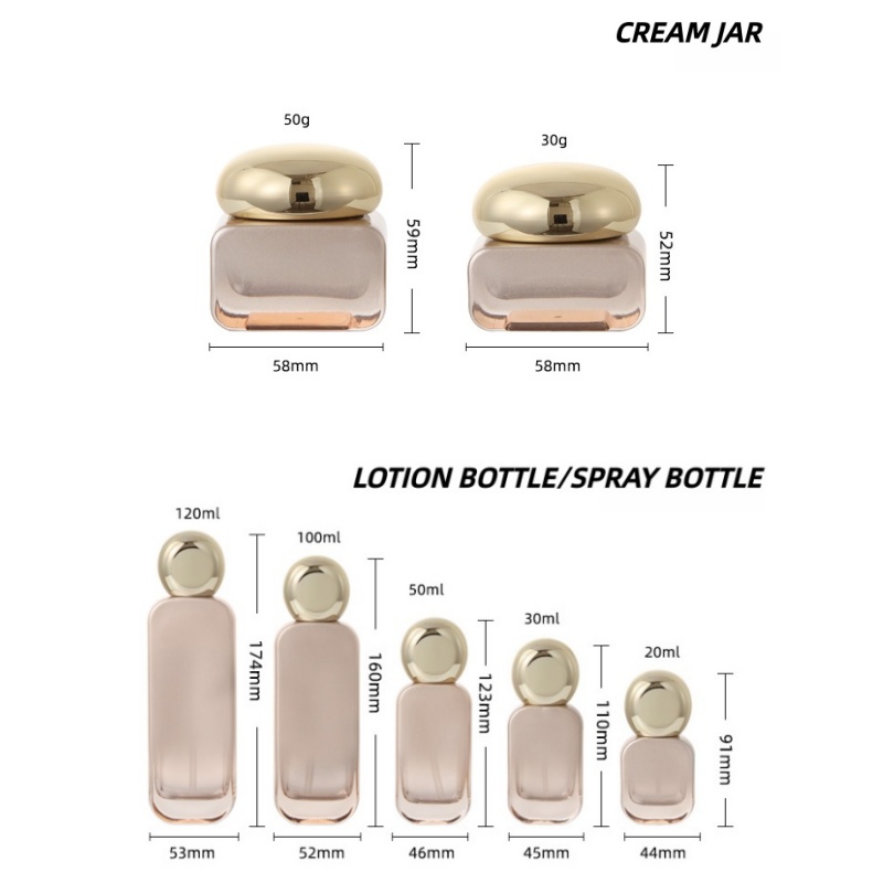 【Logo Custom】1Pcs Gradient Ora - Luxury Skincare Jars incelemesi ve fiyatı
