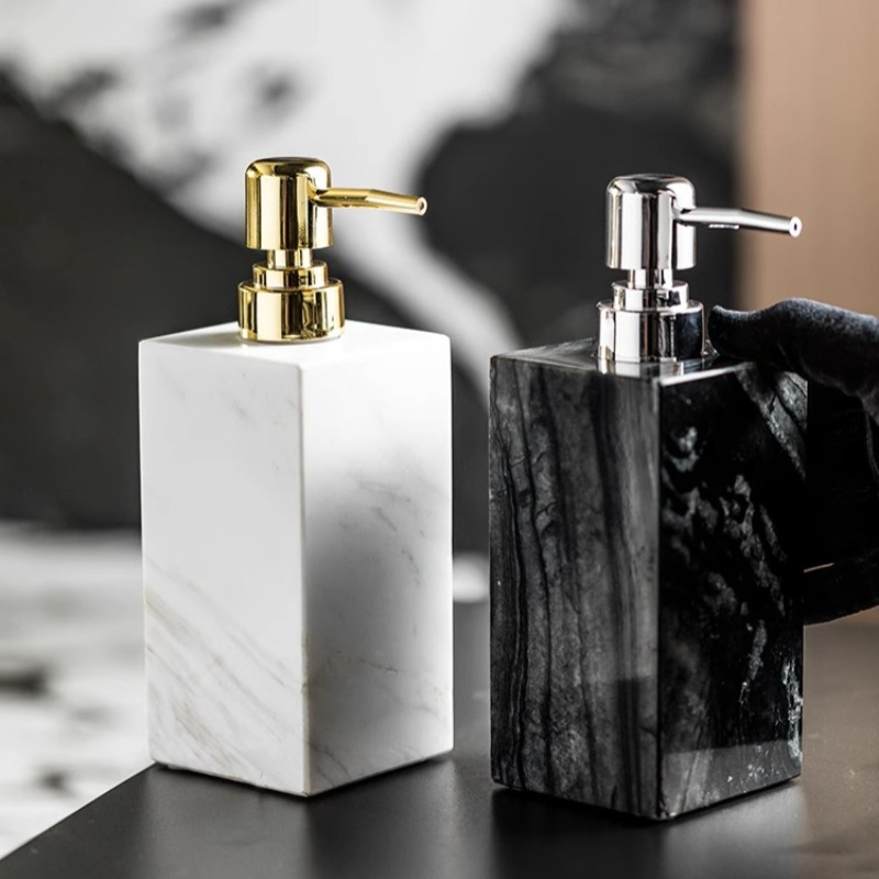 Natural Marble Soap Dispenser  - Luxury Skincare Jars incelemesi ve fiyatı